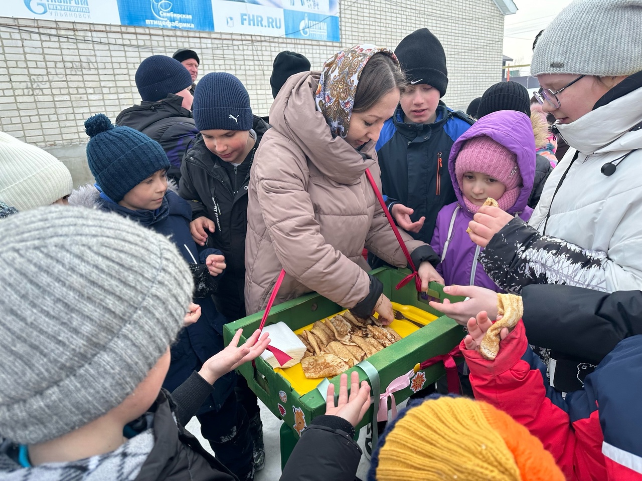 17 марта жители села Большие Ключищи праздновали Масленицу..